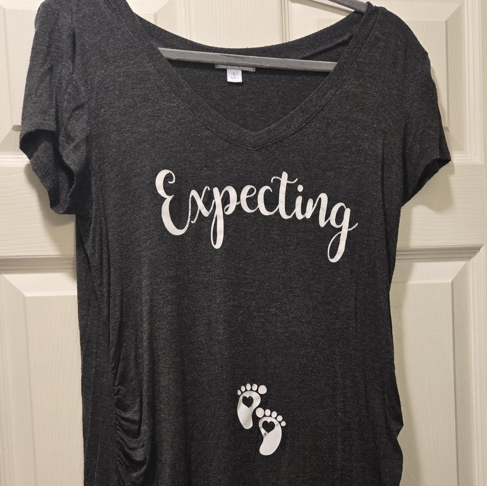 Womens Maternity Shirt, LG